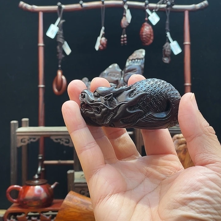 檀香紫檀（小叶紫檀）鱼化龙