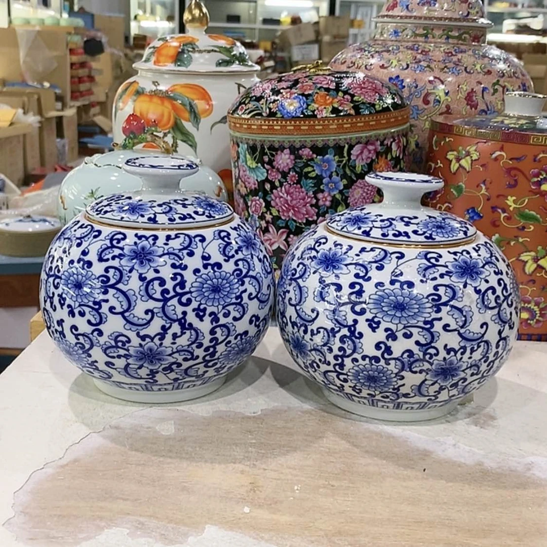 【闪购商品】罐茶叶罐陶瓷茶叶罐