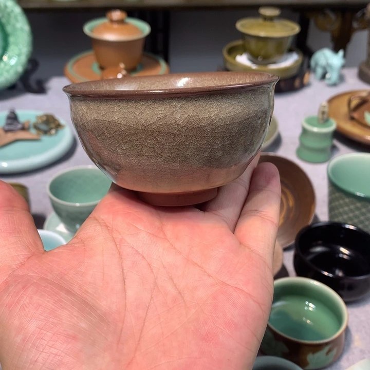 龙泉青瓷手工哥窑