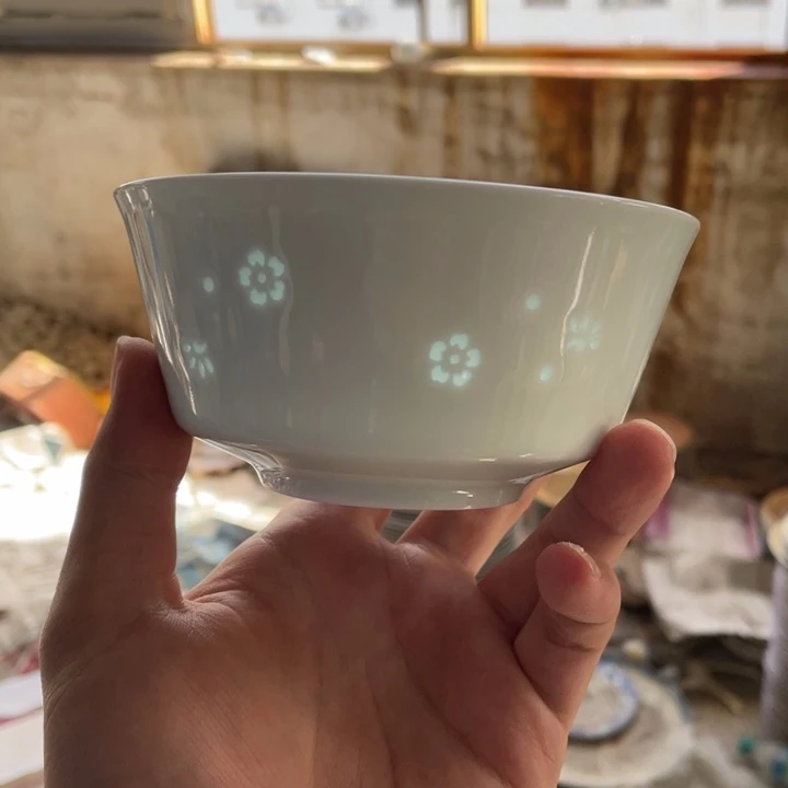 碗瓷景德镇高温细白瓷餐具