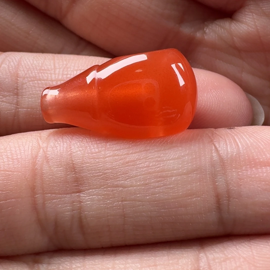 南红玛瑙未镶嵌三通