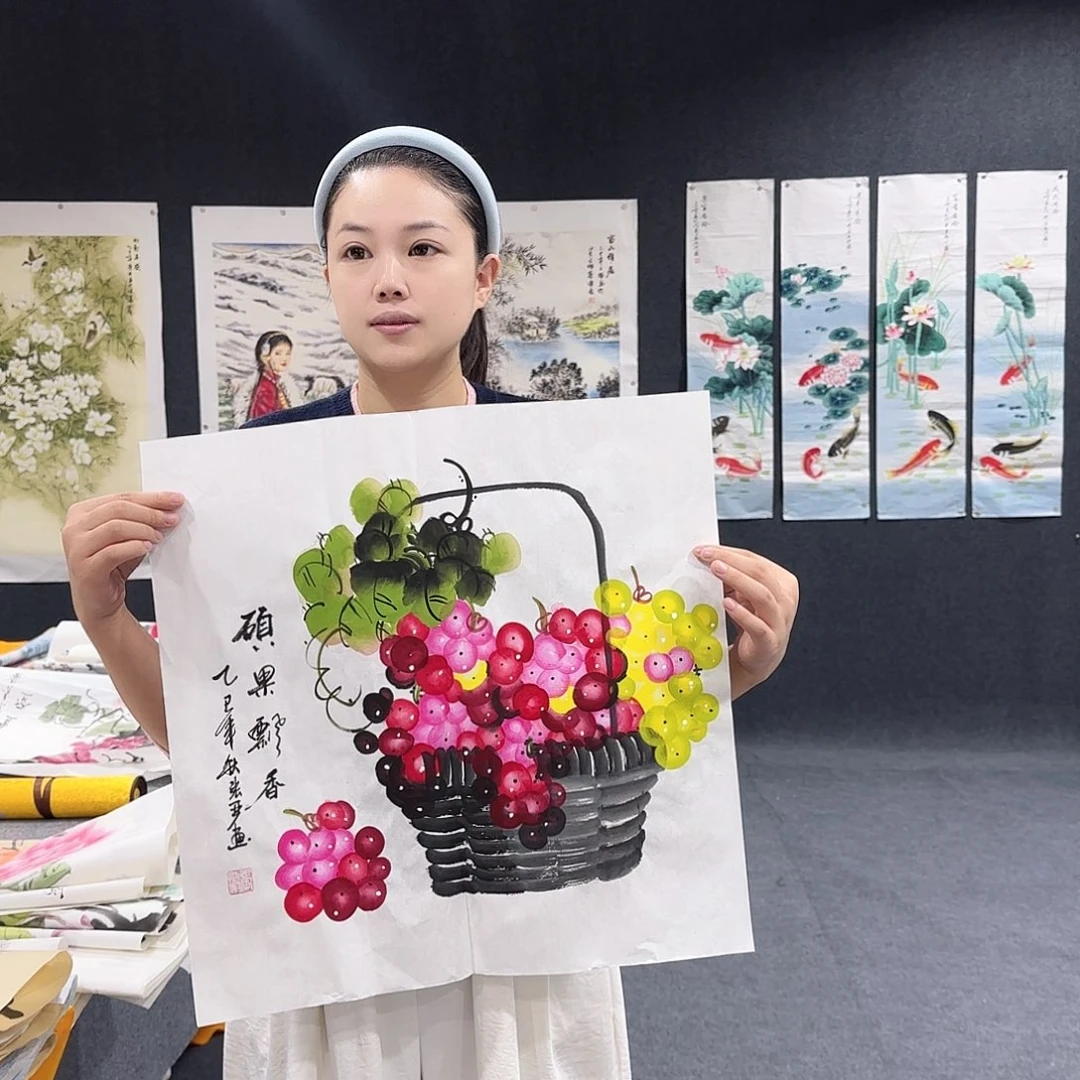 国画非常精美的一幅作品