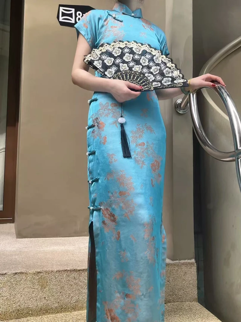年轻古法全开『琉璃』旗袍