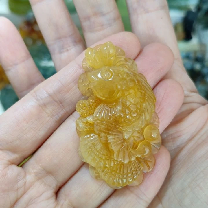 岫玉未镶嵌挂坠款式