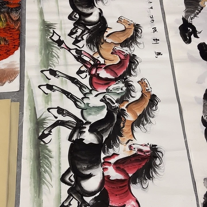 三个张画廊直播间！