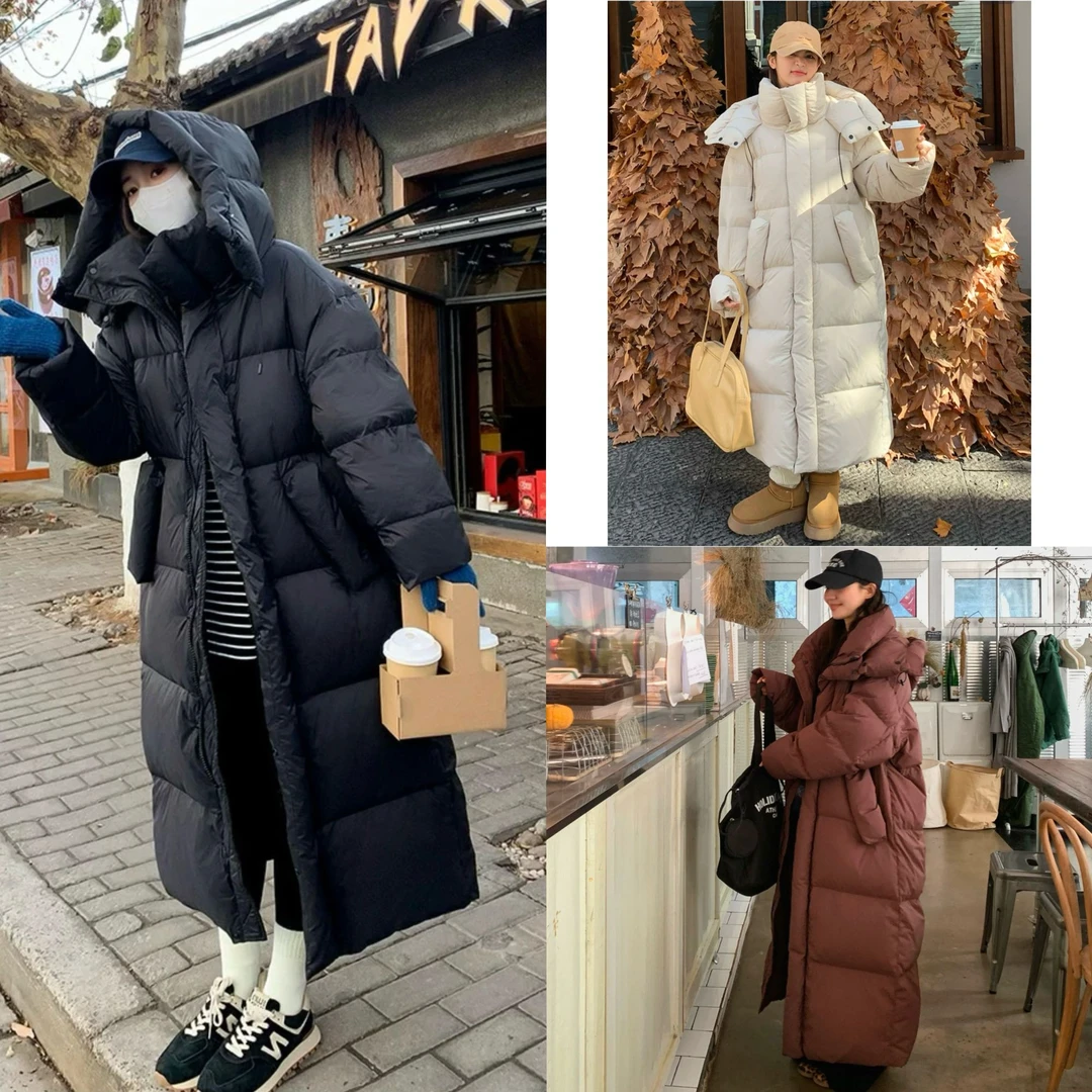 2025冬季新款泡芙长款羽绒服时尚百搭高端定制奢品系列女士羽绒服