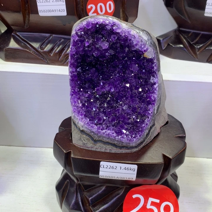 紫晶大型摆件（非配饰）未镶嵌