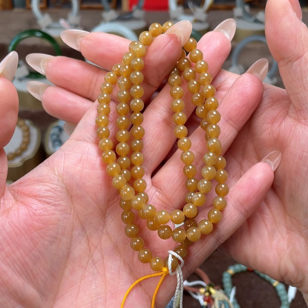 和田玉（糖玉）手链未镶嵌