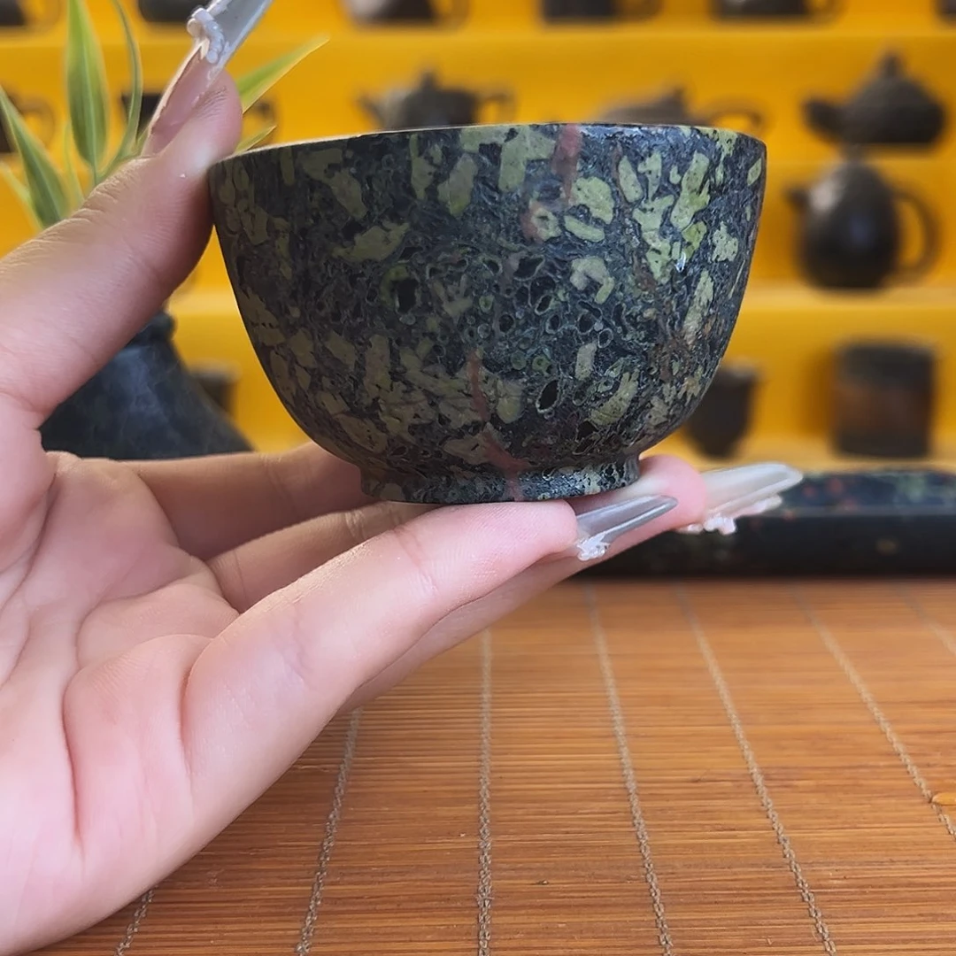 安山玉一把玉壶主人杯福利价