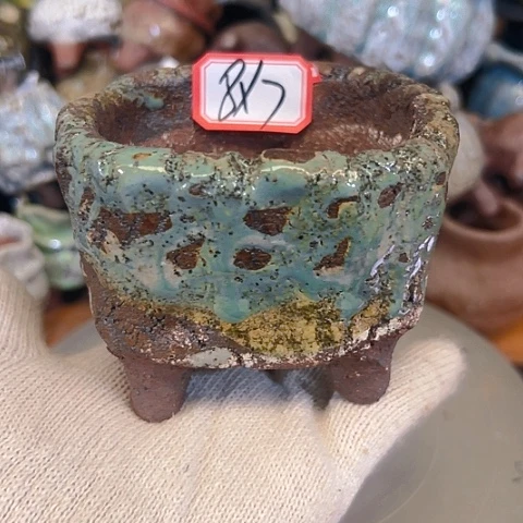 粗陶花盆手工花盆制作