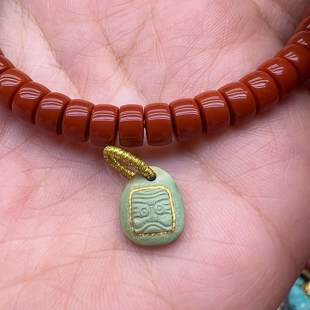 南红玛瑙未镶嵌配件配件