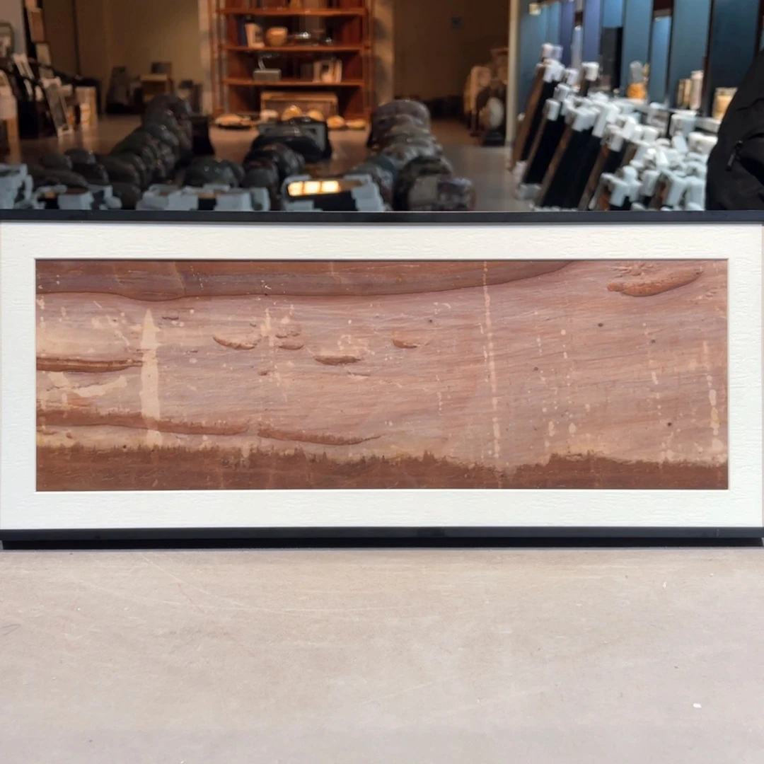 彩石三峡清江画面石