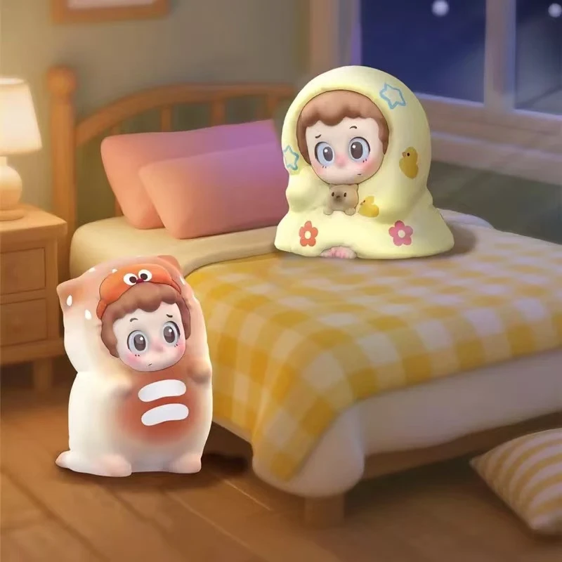 【拆盒】Piny今夜不许睡系列萌粒盲盒摆件礼物