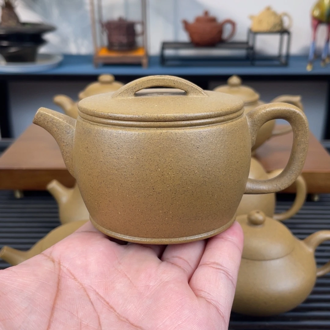 茶壶紫砂青段汉瓦160cc