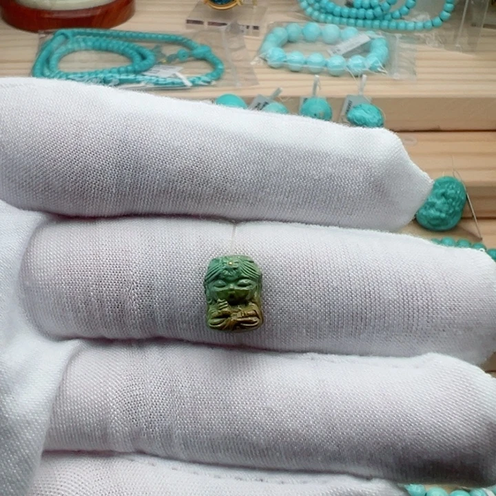 绿松石未镶嵌配饰