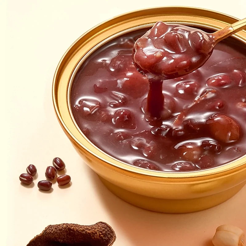 广式陈皮红豆沙速食粥即食早餐新会陈皮即食营养代餐正品免煮送礼