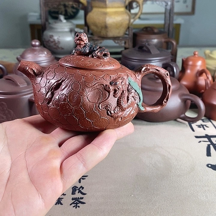 紫砂茶壶小*友紫砂壶微瑕