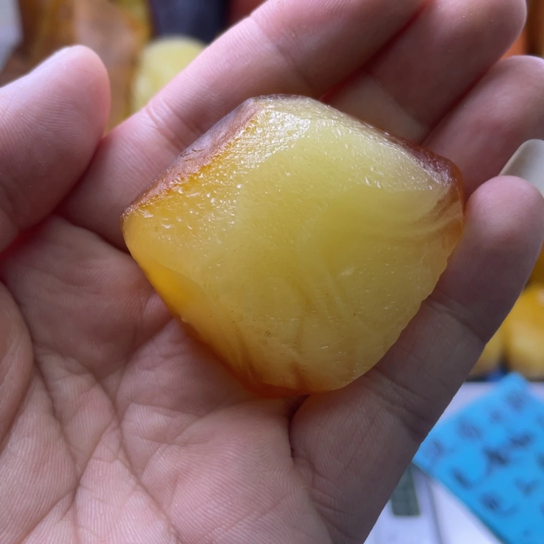 枣***化定制琥珀未镶嵌123456789