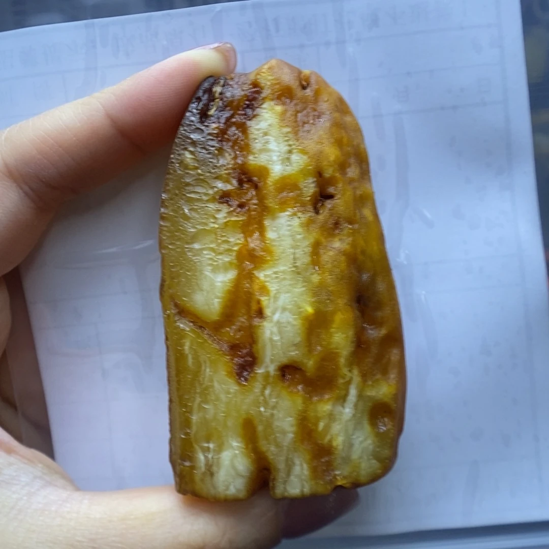 未镶嵌定制蜜蜡郎