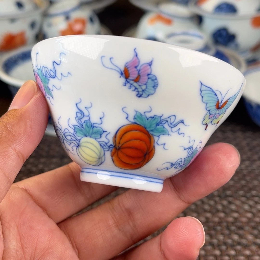 瓷片景德镇陶瓷杯子