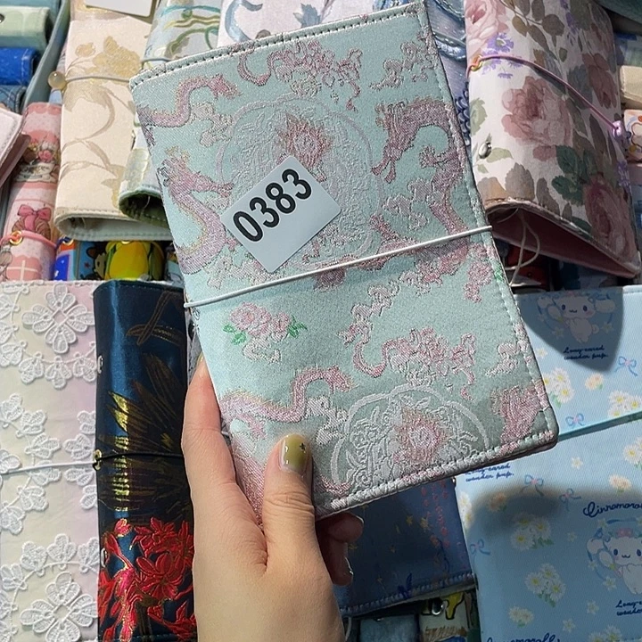 织绣A6活页不送纸0383