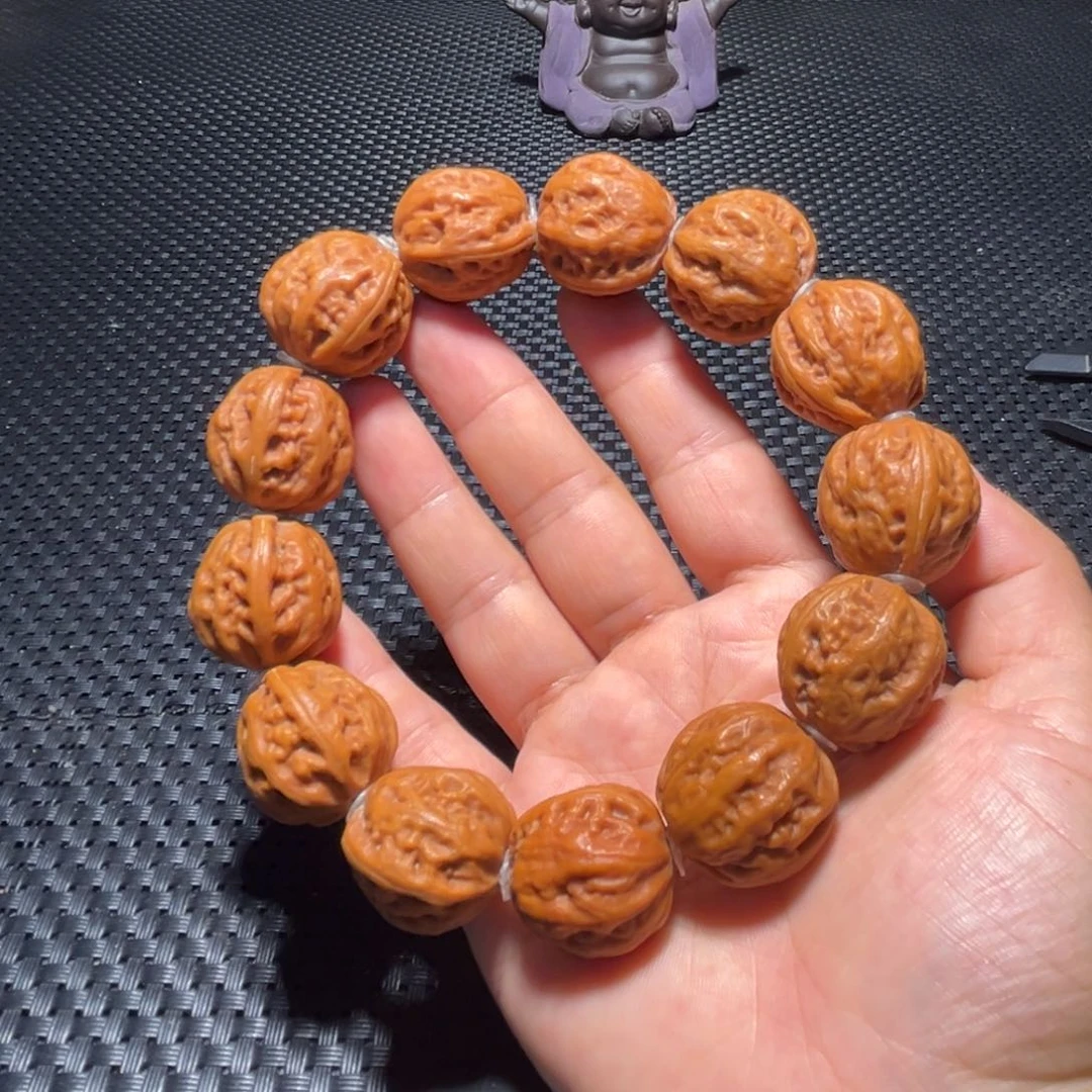 文玩核桃手串磨盘粗筋22➕