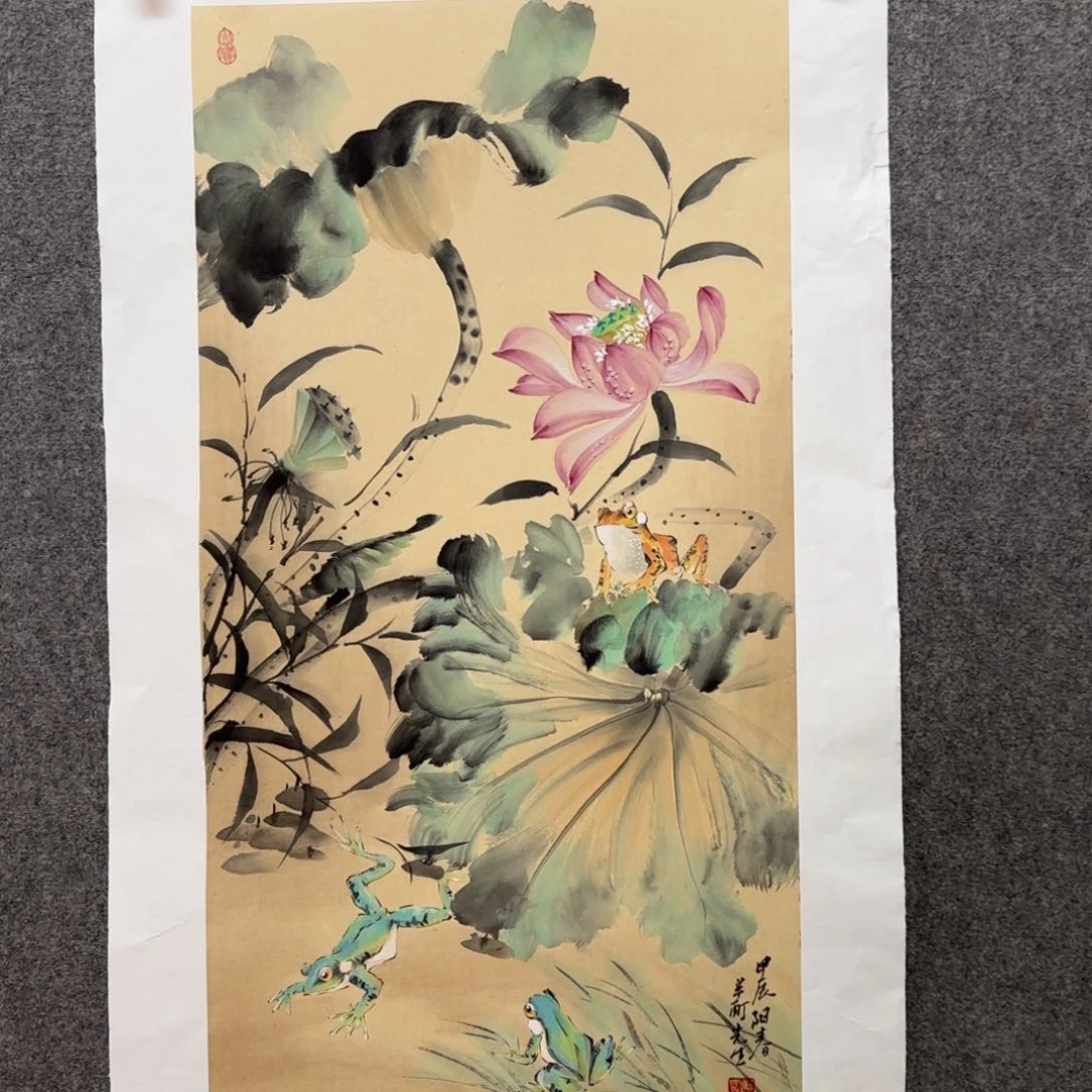 国画吴新春老师手绘作品