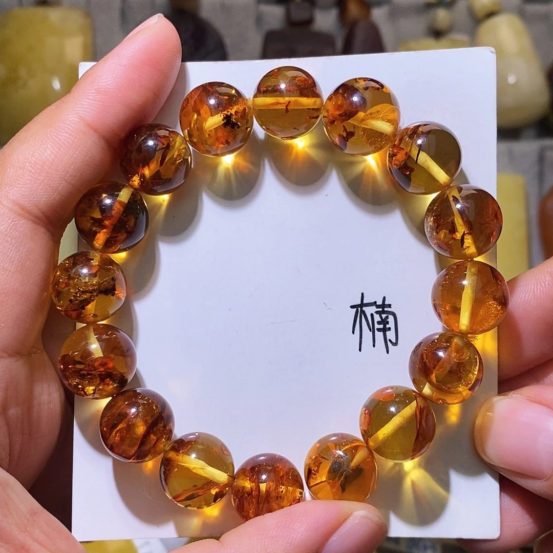 琥珀未镶嵌珠宝奇石