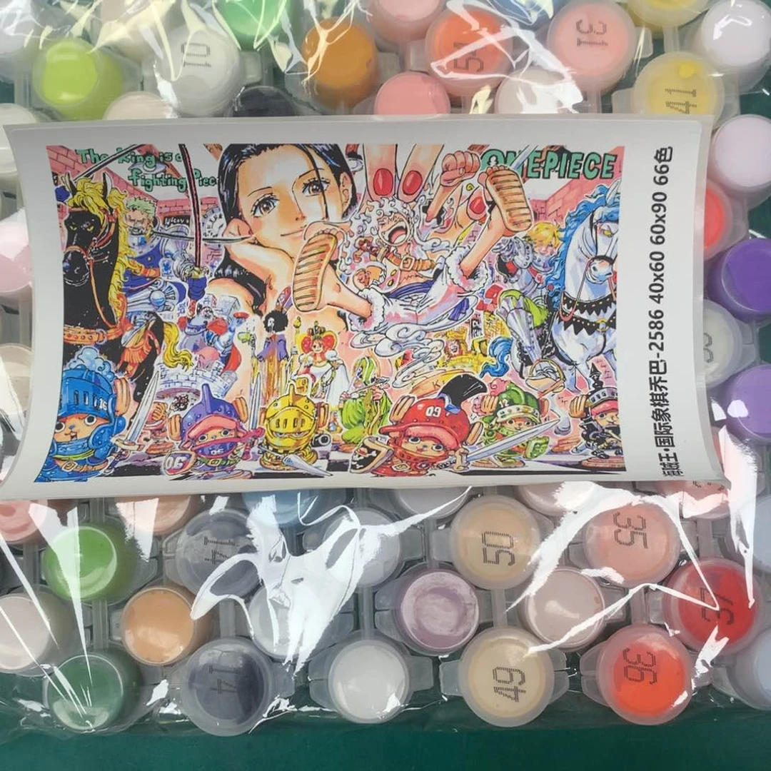 棉布海贼王-国际象棋乔巴大尺寸棉布