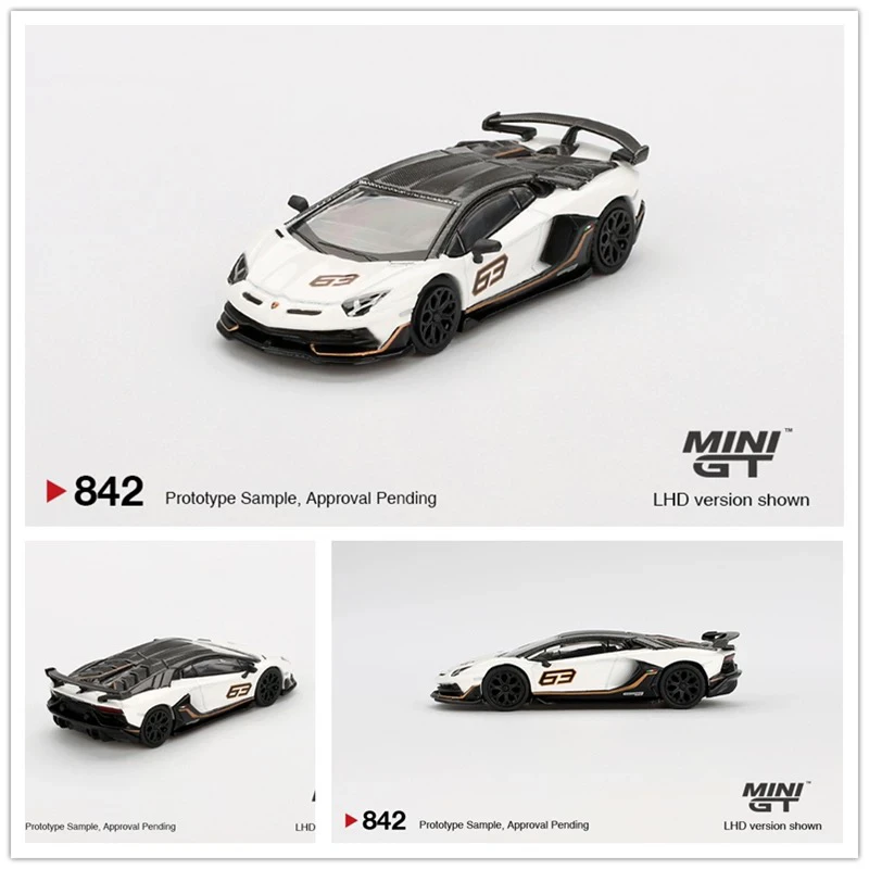 MINIGT 842  1/64兰博基尼Lamborghini Aventador SVJ 63