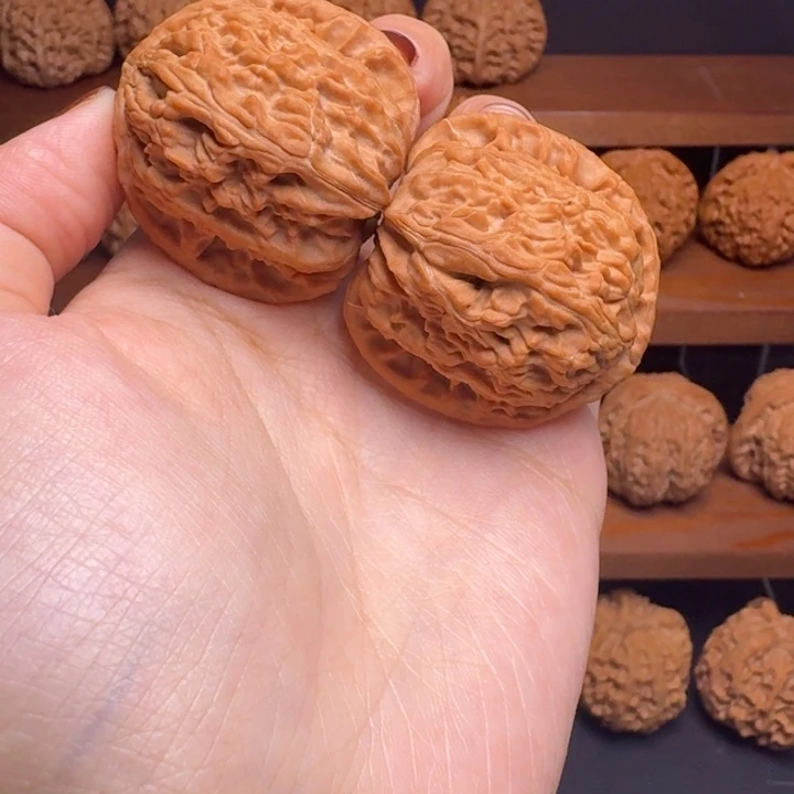 吊坠文玩核桃球白