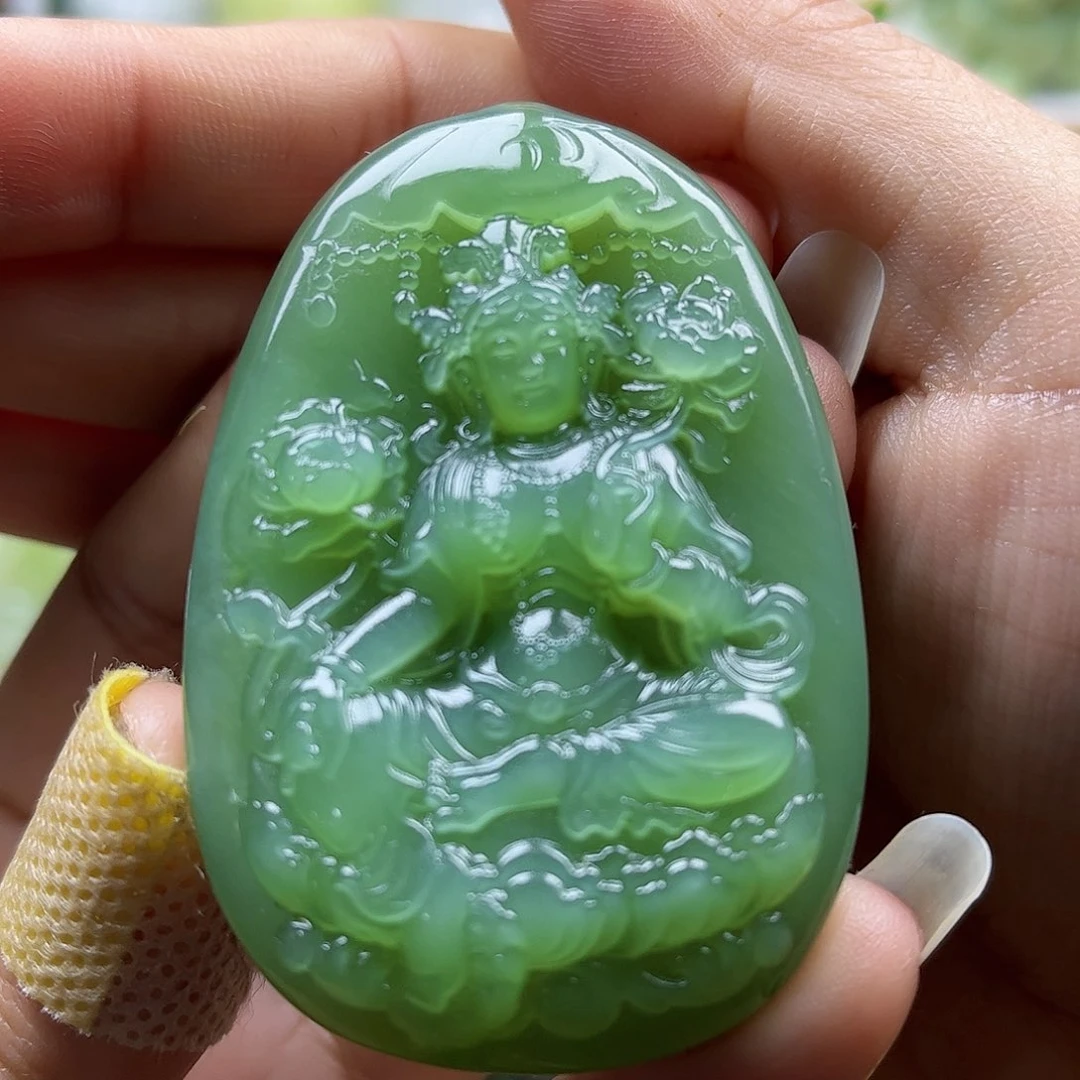 和田玉吊坠未镶嵌