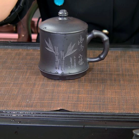 茶杯紫砂高货放漏
