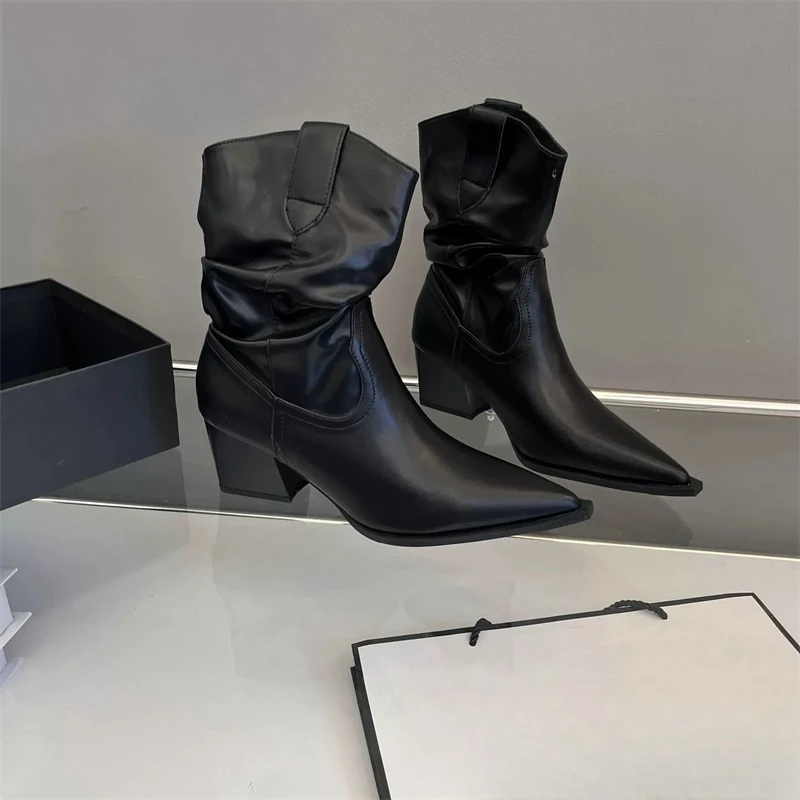 888大童亲子时尚休闲尖头靴C9-8