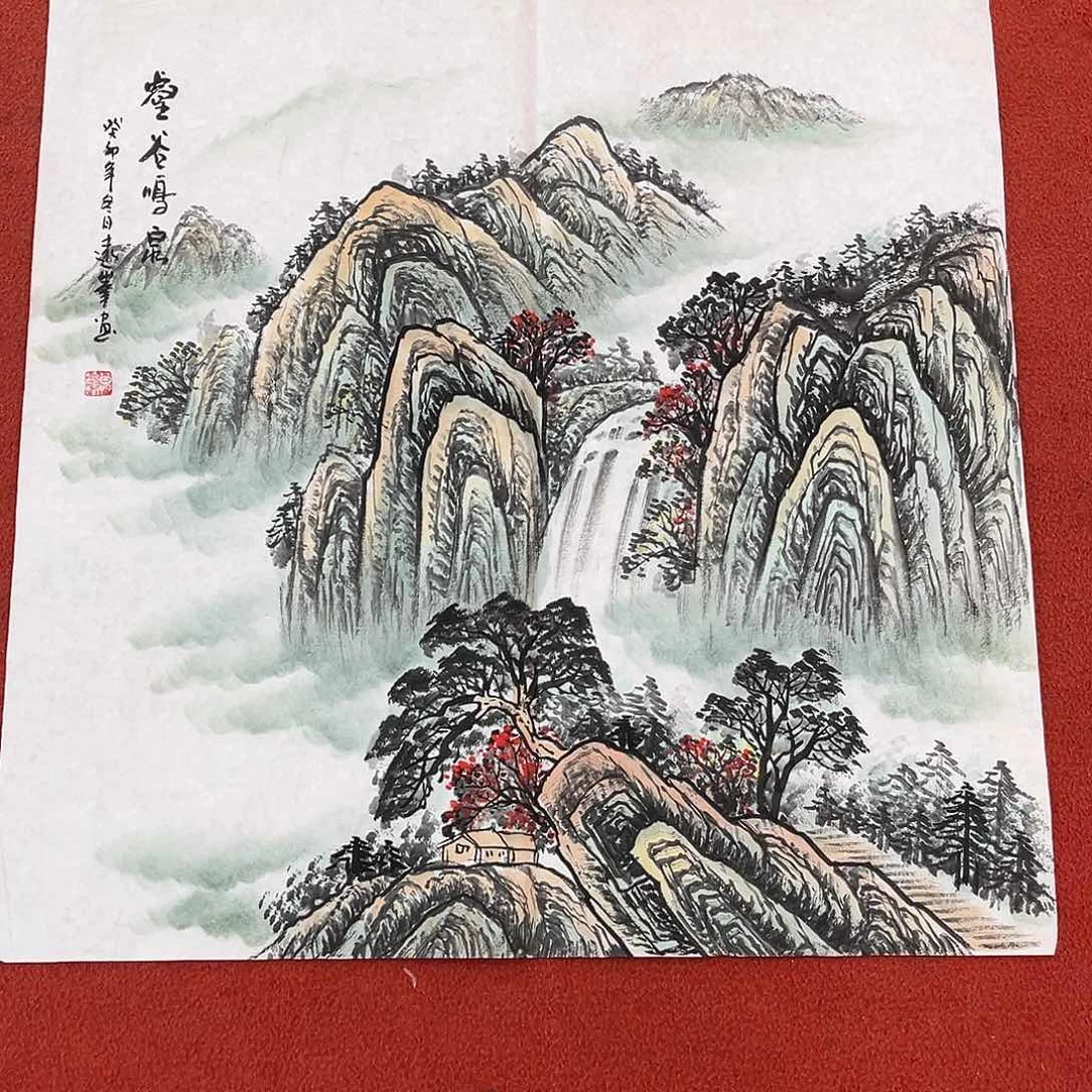 国画手绘国画作品