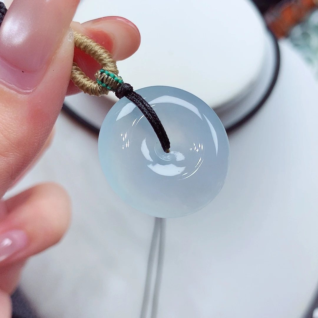 翡翠未镶嵌颈饰翡翠10，22.7/5.6