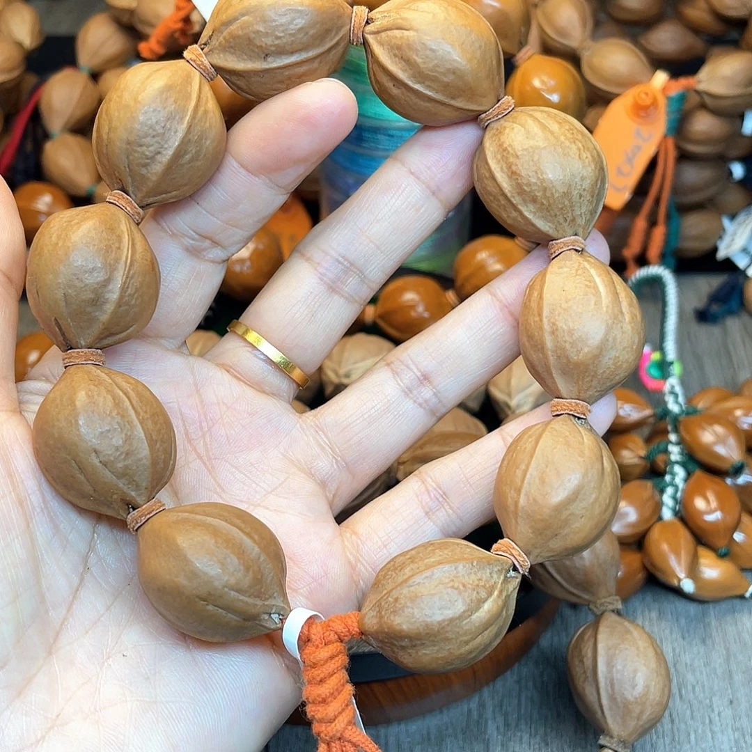 往***༽手串/手链橄榄核梅林铁核2228手串