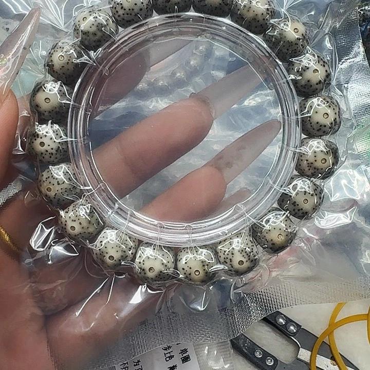 星月菩提手串553傲世奶奶灰星月12桶单圈