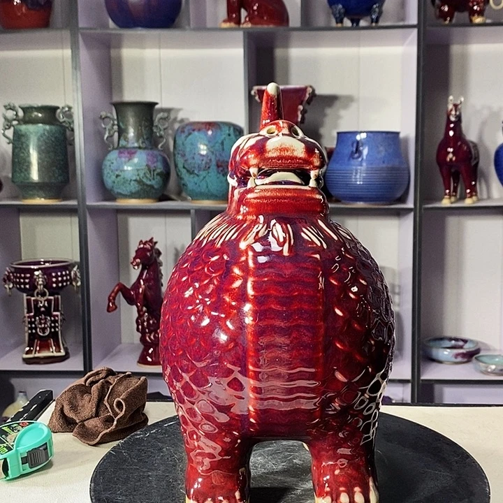 瓷片中国神垕精品钧瓷