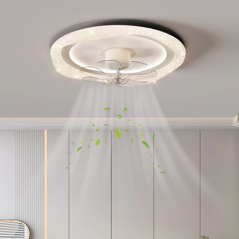 三只小鹿卧室灯吸顶灯摇头风扇灯现代简约轻奢家用2025新款风扇灯