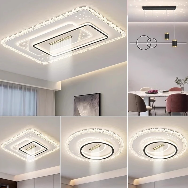 客厅灯护眼吸顶灯灯饰大厅主卧室灯大气2025新款中山led灯具