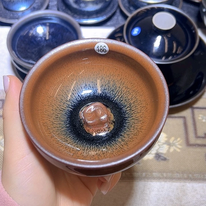 茶盏在栖落直播间选的好好看哦 186