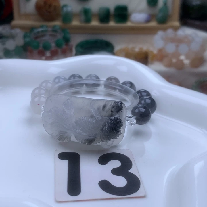 石英质玉手链未镶嵌