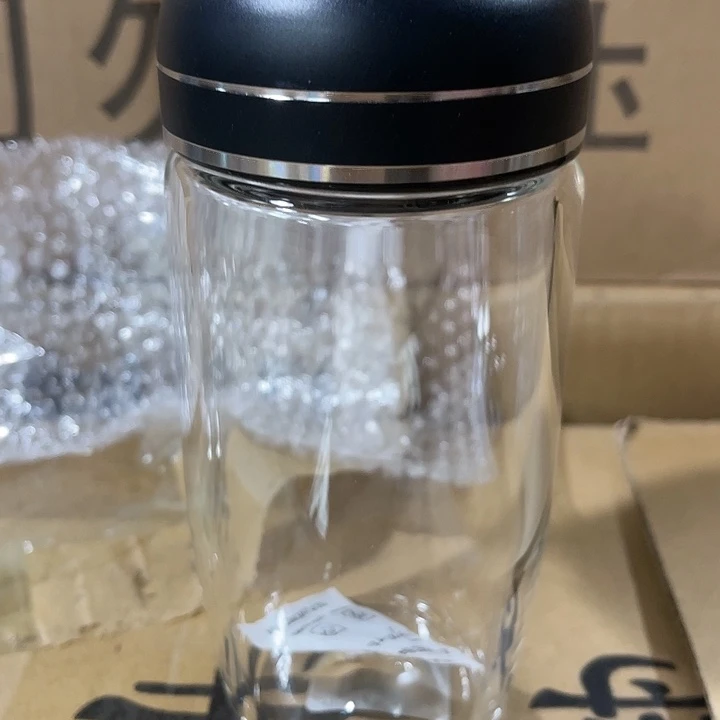 茶隔款玻璃摩妃鹅蛋杯400毫升