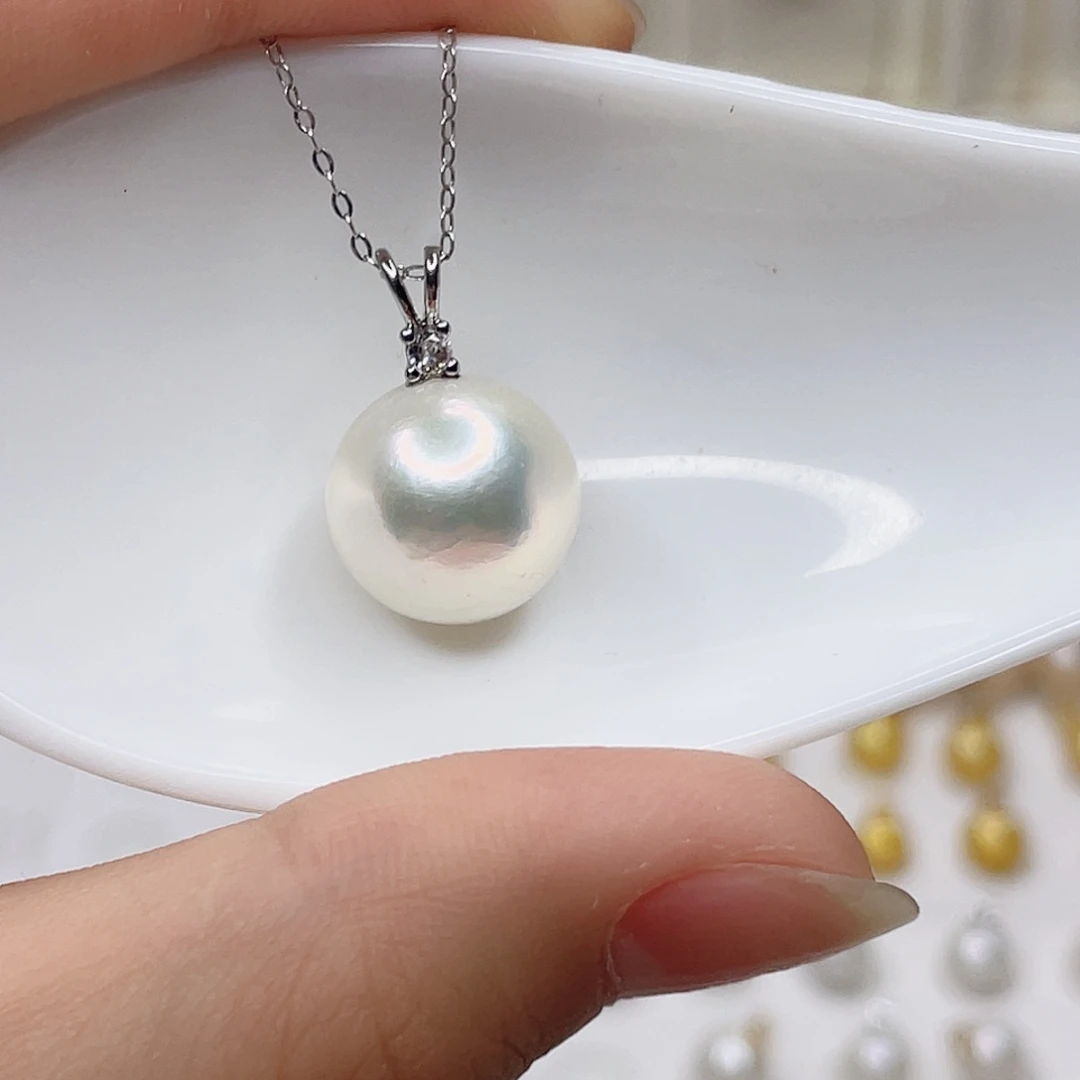 淡水珍珠吊坠(赠链)合金