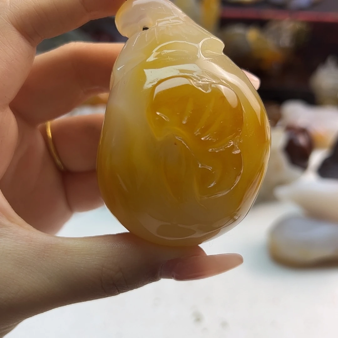 玛瑙/玉髓合金颈饰