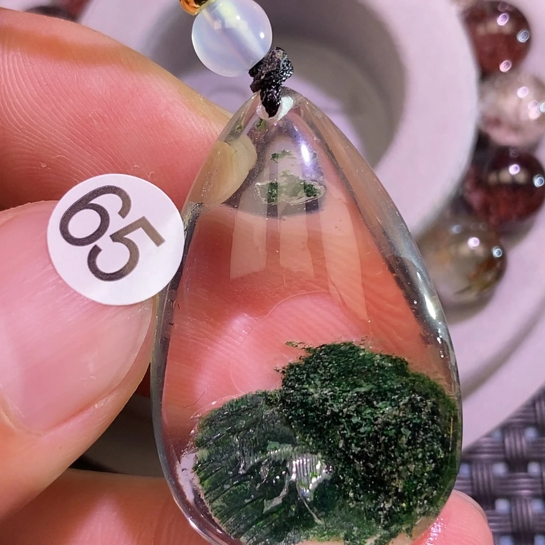 肉***酱未镶嵌吊坠(不含链)水晶
