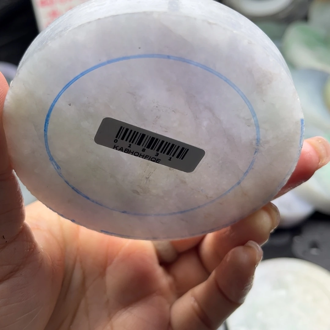 定制翡翠银S925镀金镶嵌手镯放漏