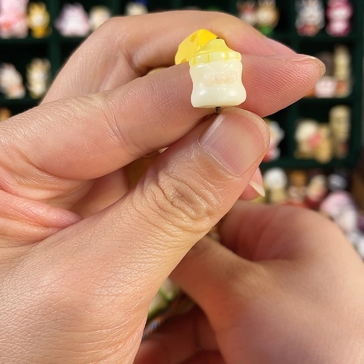 银S925根付小奶瓶