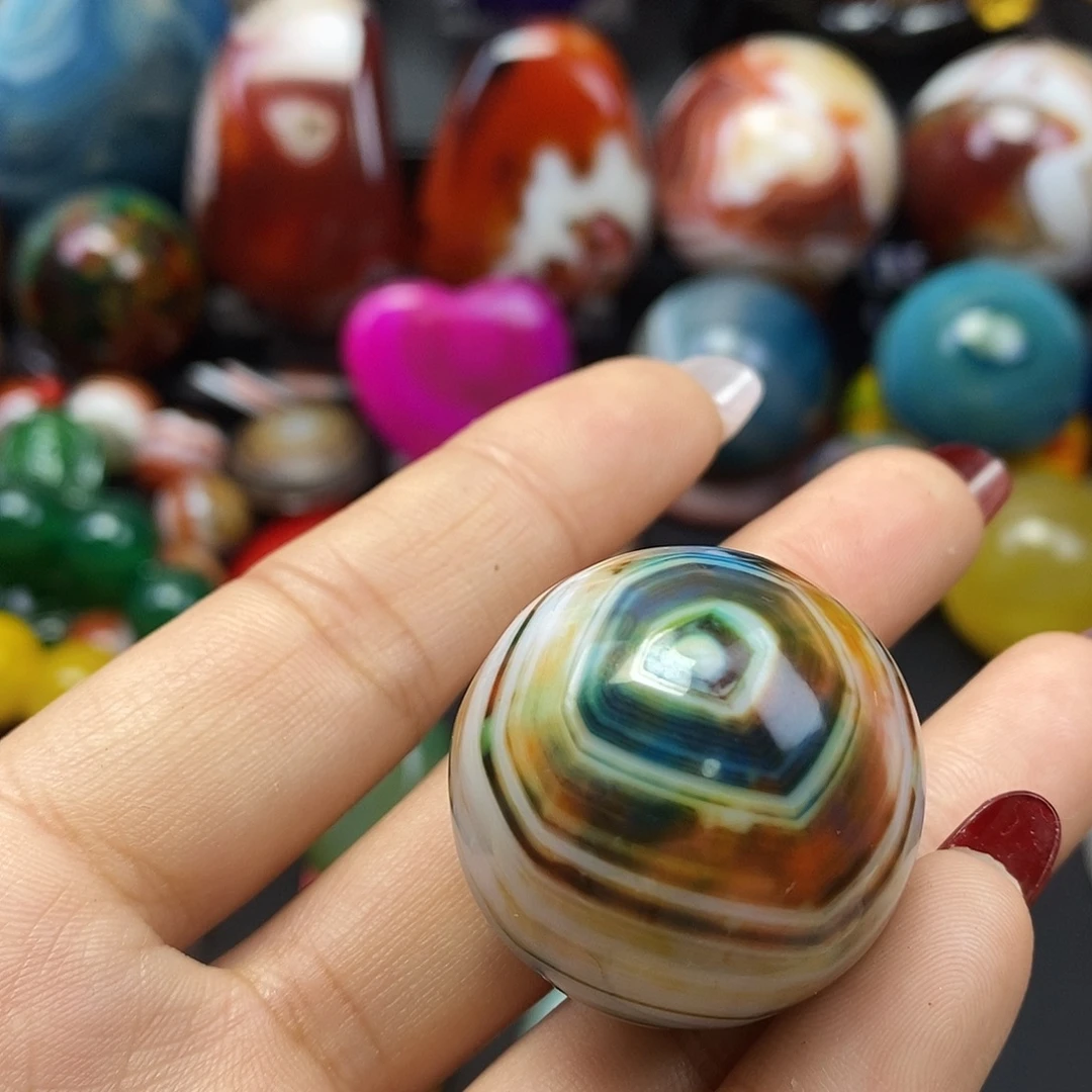 追***者玛瑙/玉髓未镶嵌珠宝半成品